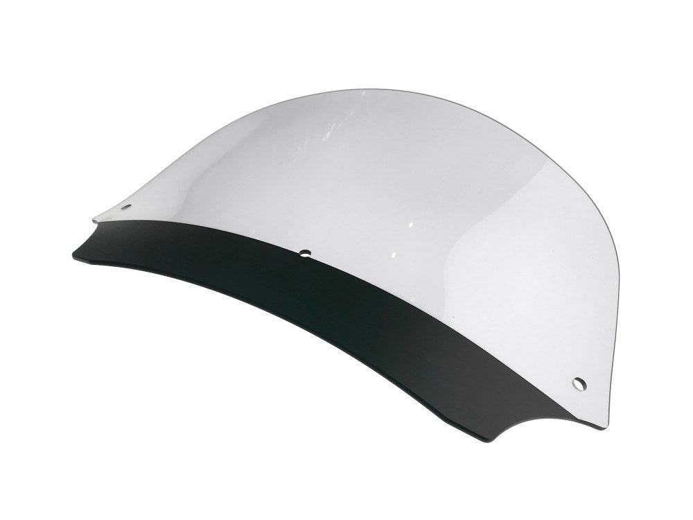 Standard Windshield for Memphis Shades Batwing Fairing. 9in. High, Solar/Tinted.