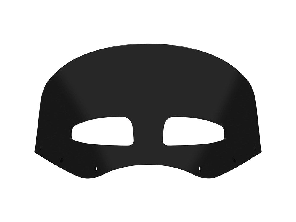 Vented Road Warrior Windshield – 9in. Dark Black Smoke