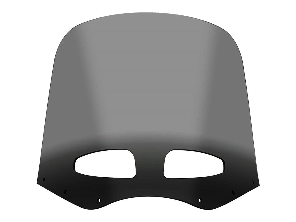 Vented Road Warrior Windshield – 15in. Black Smoke