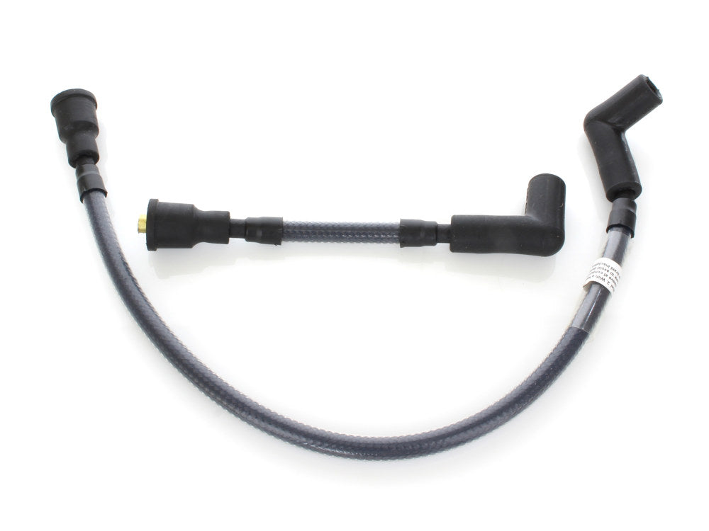 24in. Upper Front Brake Line with 10mm x 90 Degree Banjo – Black Pearl.