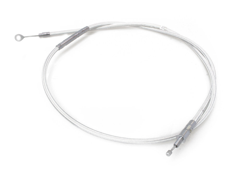 71in. Clutch Cable – Sterling Chromite. Fits 5Spd Big Twin 1987-2006