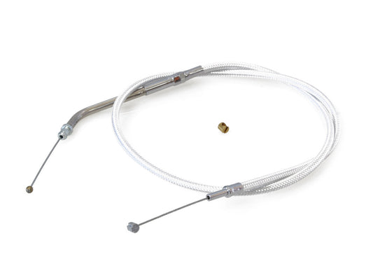 30-3/4in. Throttle Cable – Sterling Chromite. Fits Sportster 1996-2006.