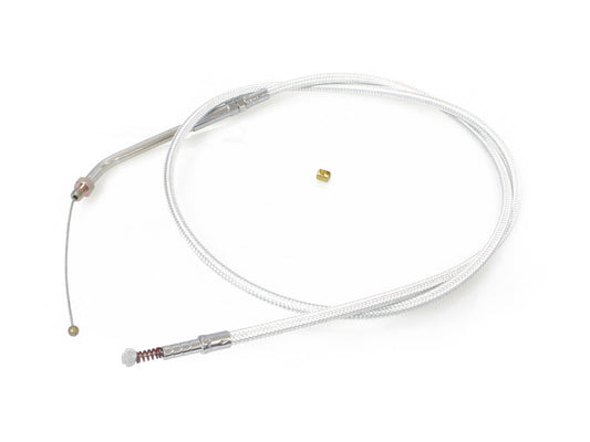 32-1/2in. Idle Cable – Sterling Chromite. Fits Big Twin 1981-1988.