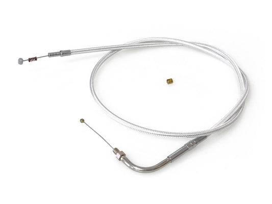 39-1/2in. Idle Cable – Sterling Chromite. Fits Big Twin 1981-1988.