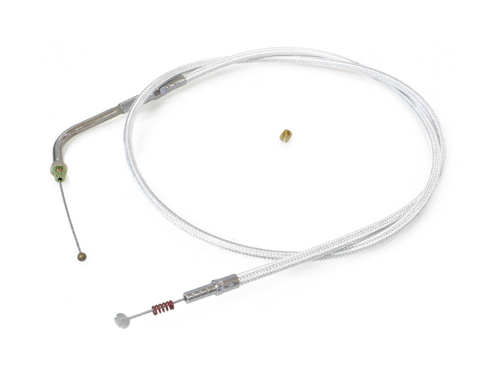 42-1/2in. Idle Cable – Sterling Chromite. Fits Big Twin 1981-1988.
