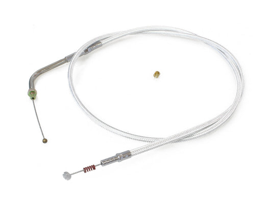 42-1/2in. Idle Cable – Sterling Chromite. Fits Big Twin 1981-1988.