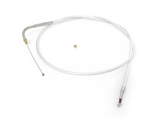 49-1/2in. Idle Cable – Sterling Chromite. Fits Big Twin 1996-2017.