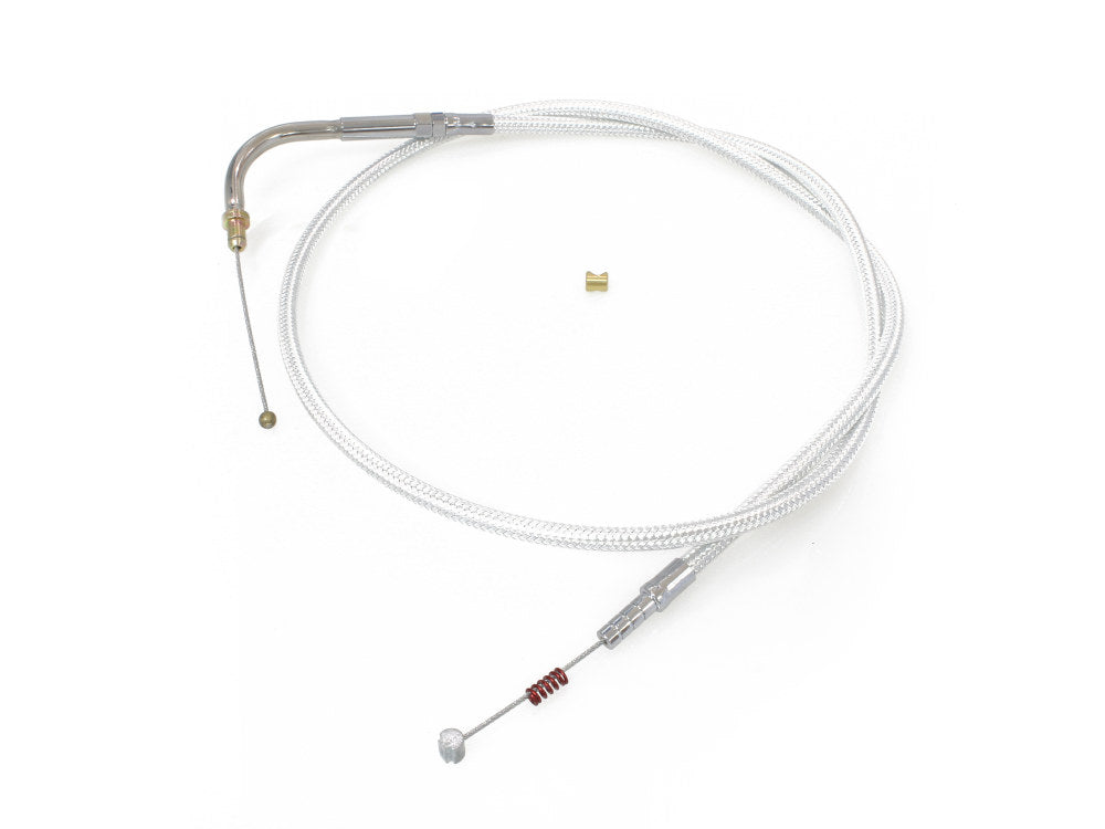 32-3/4in. Idle Cable – Sterling Chromite. Fits Big Twin 1996-2017.