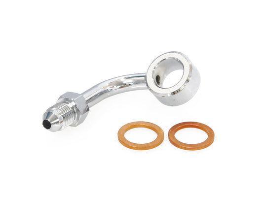 Upper Line Adapter – Chrome Fits Trikes 2014-2018 with Non-ABS Linked Brakes.