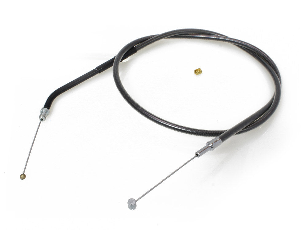 30in. Throttle Cable – Black Pearl. Fits Sportster 1996-2006.