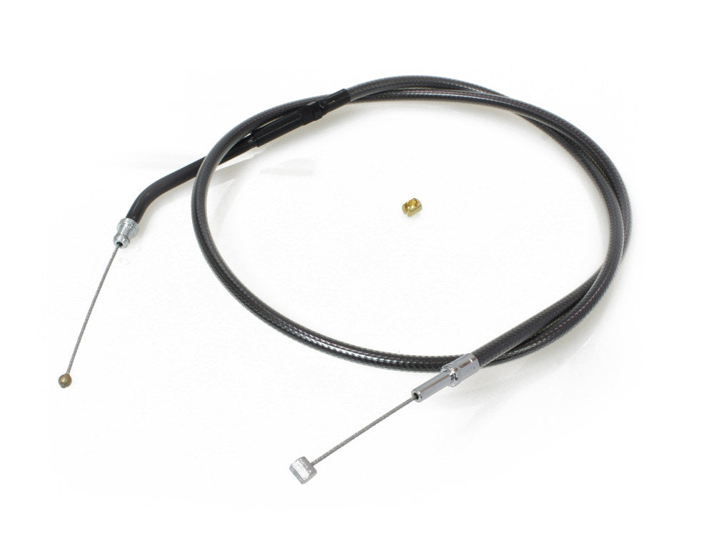 40in. Throttle Cable – Black Pearl. Fits Sportster 2007-2021.