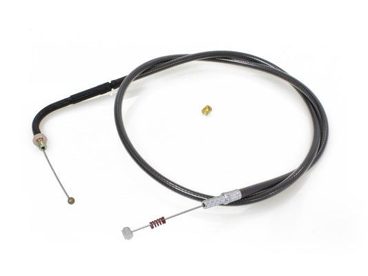 30in. Idle Cable – Black Pearl. Fits Big Twin 1990-1995.