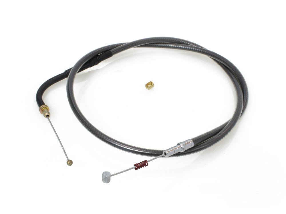 26-1/2in. Idle Cable – Black Pearl. Fits V-Rod 2002up.