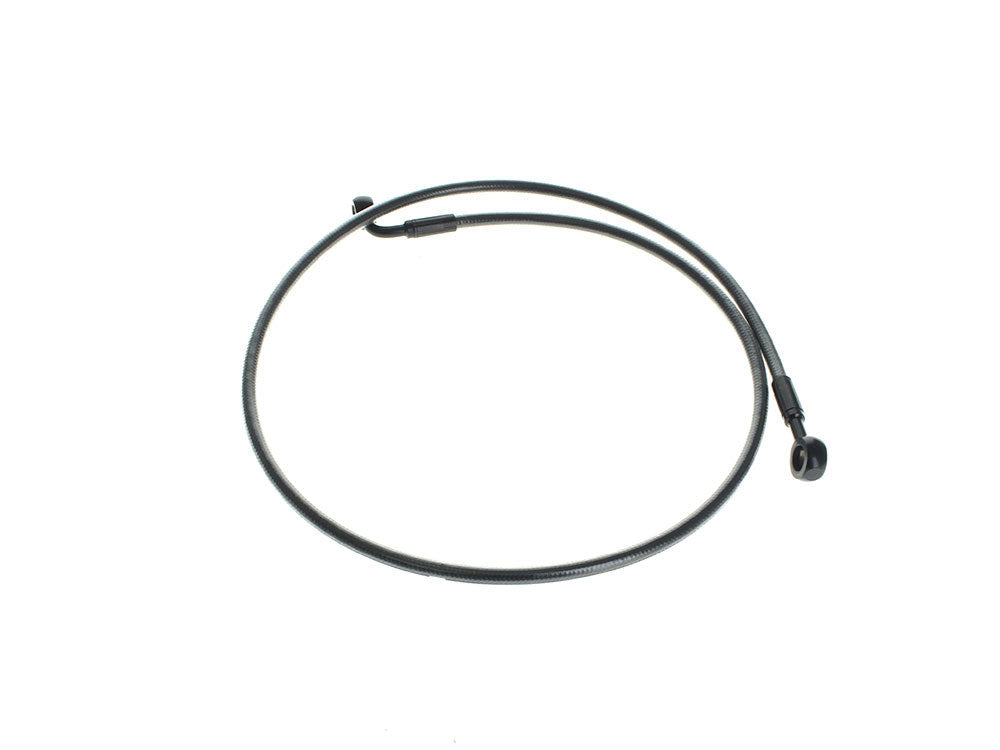 42in. E-Z Align Front Brake Line with 7/16in. x 180 Degree Banjo – Black Pearl