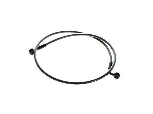 45in. E-Z Align Front Brake Line with 7/16in. x 180 Degree Banjo – Black Pearl