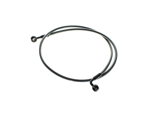 46in. E-Z Align Front Brake Line with 7/16in. x 180 Degree Banjo – Black Pearl