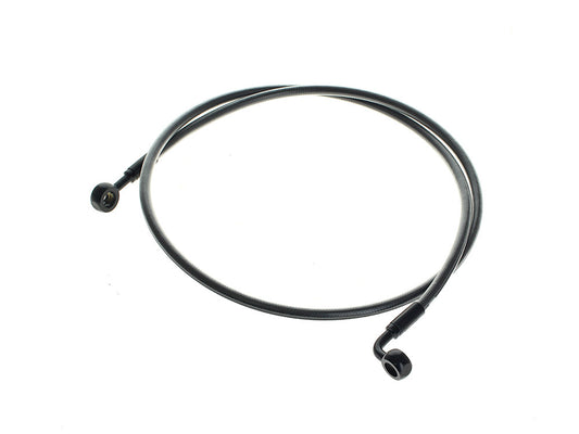 48in. E-Z Align Front Brake Line with 7/16in. x 180 Degree Banjo – Black Pearl