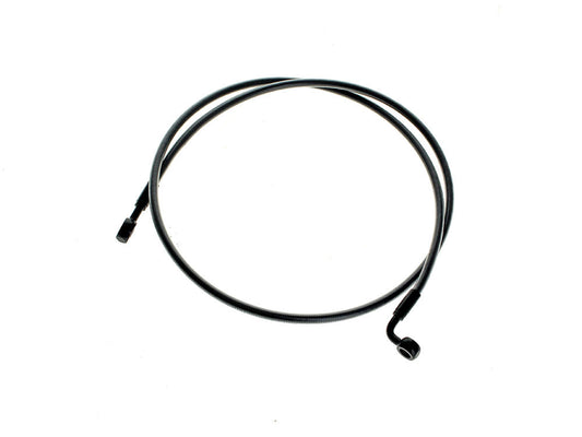52in. E-Z Align Front Brake Line with 7/16in. x 180 Degree Banjo – Black Pearl