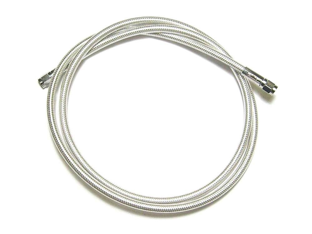 12in. Universal Brake Line – Sterling Chromite.