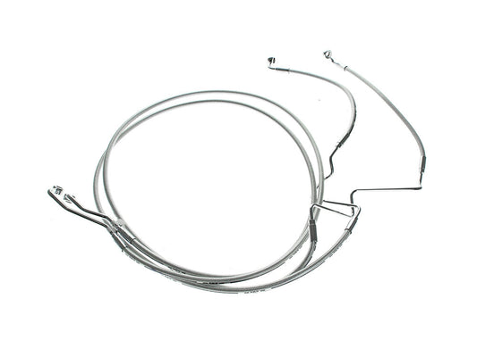 Lower Front Brake Line – Sterling Chromite. Fits Road Glide 2024up