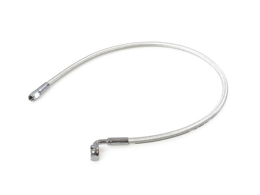 26in. Upper Front Brake Line with 12mm x 90 Degree Banjo – Sterling Chromite.