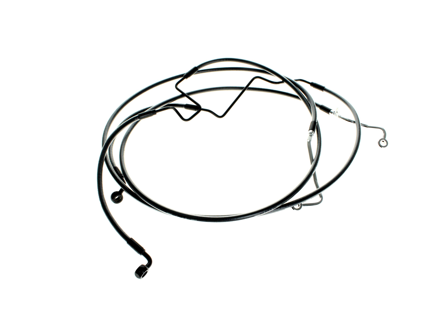 Lower Front Brake Line – Black Pearl. Fits Street Glide 2024up