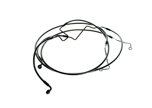 Lower Front Brake Line – Black Pearl. Fits Street Glide 2024up