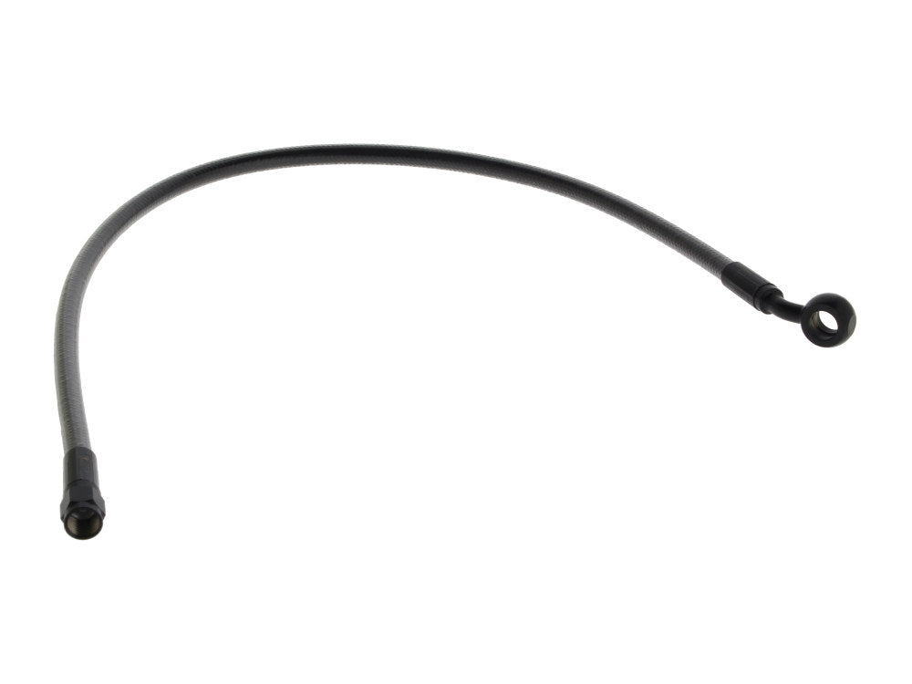 22in. Upper Front Brake Line with 10mm x 35 Degree Banjo – Black Pearl.