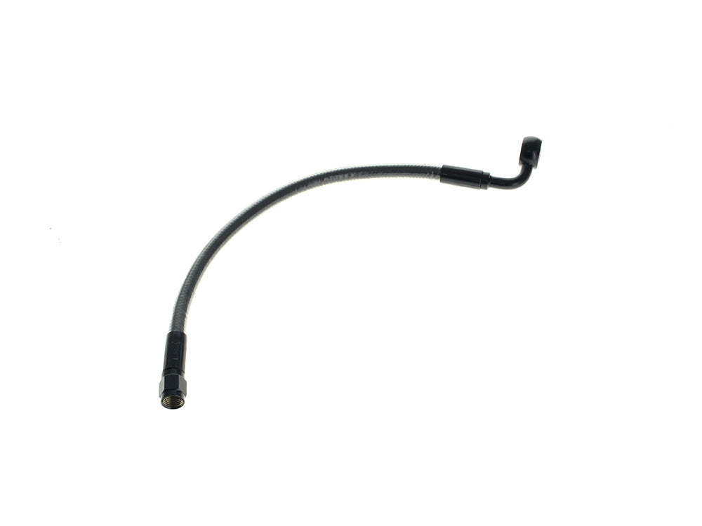 11in. Upper Front Brake Line with 10mm x 90 Degree Banjo – Black Pearl.