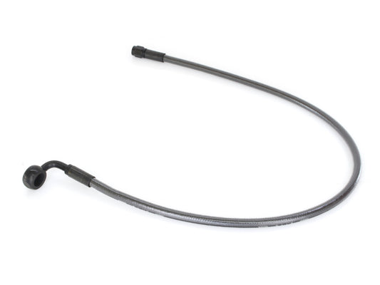 24in. Upper Front Brake Line with 12mm x 90 Degree Banjo – Black Pearl.