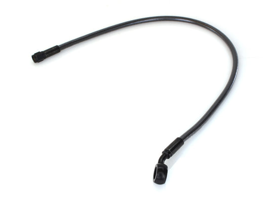 22in. Upper Front Brake Line with 12mm x 35 Degree Banjo – Black Pearl.