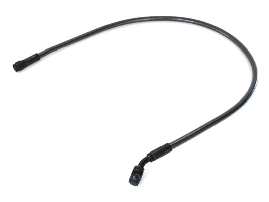 26in. Upper Front Brake Line with 12mm x 35 Degree Banjo – Black Pearl.