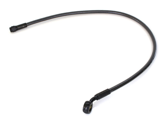 24in. Upper Front Brake Line with 7/16in. x 35 Degree Banjo – Black Pearl.