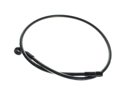 34in. Upper Front Brake Line with 7/16in. x 35 Degree Banjo – Black Pearl.