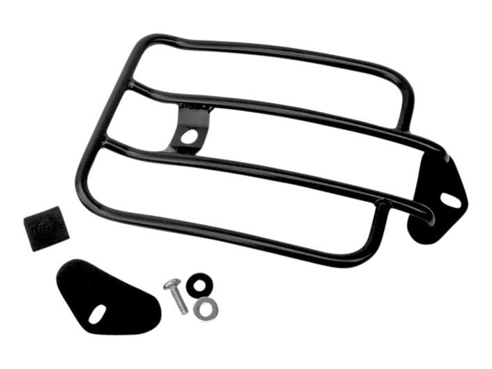 Solo Seat Luggage Rack – Matte Black. Fits Sportster 2004-2021