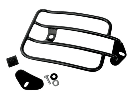 Solo Seat Luggage Rack – Matte Black. Fits Sportster 2004-2021