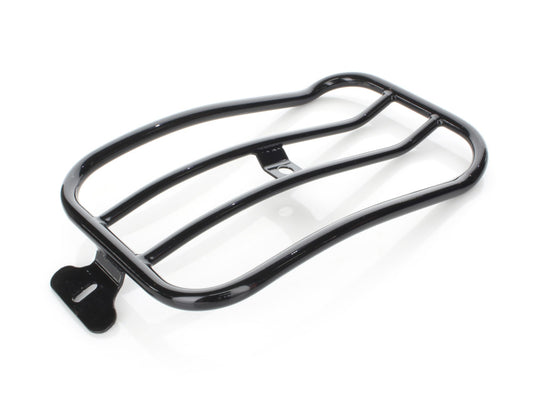 Solo Seat Luggage Rack – Black. Fits Dyna Low Rider ‘S’ 2016-2017 & M8 Low Rider ‘S’ 2020up.