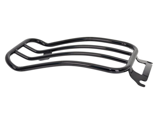 Solo Seat Luggage Rack – Gloss Black. Fits Touring 1997up.