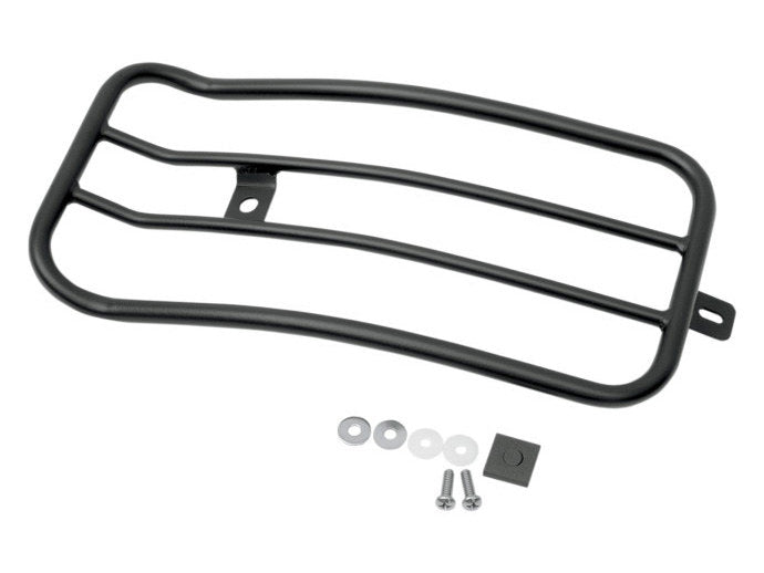 Solo Seat Luggage Rack – Matte Black. Fits most Dyna 2006-2017.
