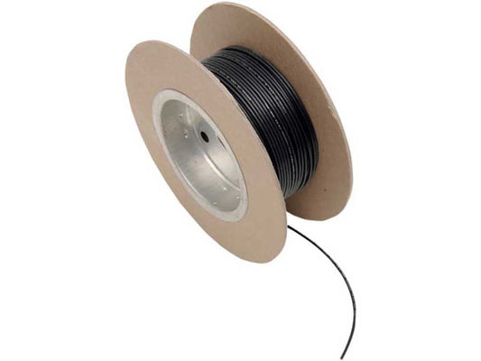 18-Gauge Wire – Brown with White Stripe.