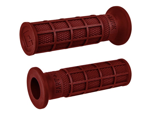 Hart-Luck Full Waffle 1in. Handgrips – Dark Red.