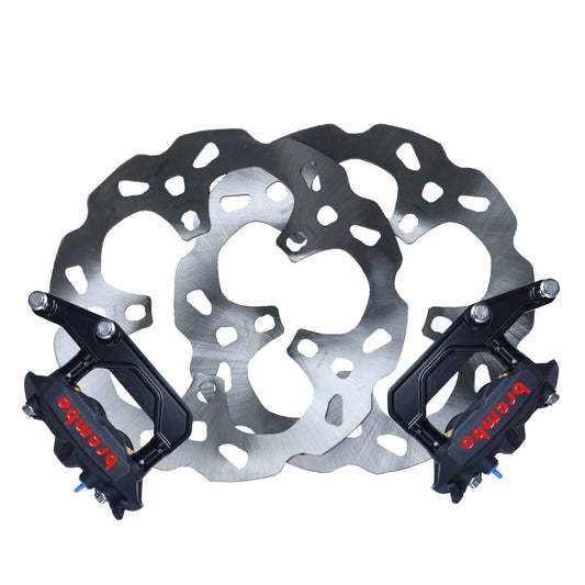 OG 13" Complete Radial Big Brake Kit for Touring - Spoke Mount