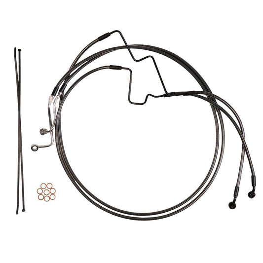 OG 2014-Up Touring +2" Lower Brakes Lines