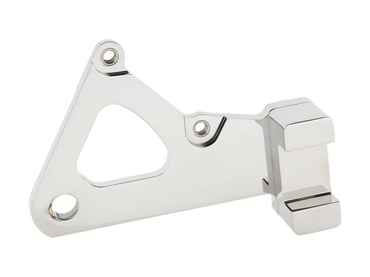Right Hand Rear Caliper Mount – Chrome. Fits FXR 1982-1994 & FXWG 1984-1986 Models with 11.5in. Disc Rotor when using Performance Machine 125x4R Caliper.