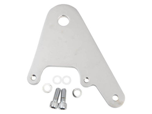 Rear Caliper Mount – Chrome. Fits Rigid & Custom Applications with 11.5in. Disc Rotor, 3/4in. Axle & when using Performance Machine 125x4R Caliper.