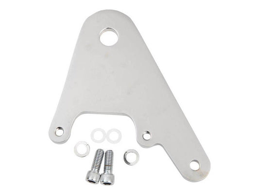 Rear Caliper Mount – Polished. Fits Rigid & Custom Applications with 11.5in. Disc Rotor, 3/4in. Axle & when using Performance Machine 125x4R Caliper.