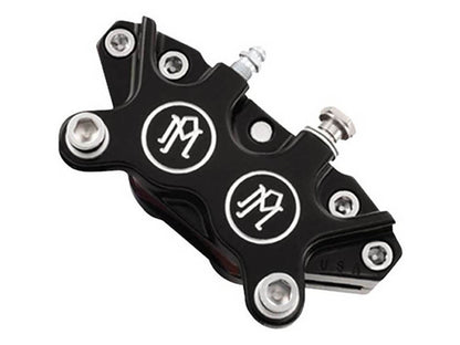 Universal 4 Piston Caliper – Black Contrast Cut.