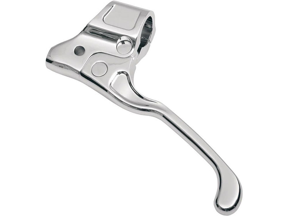 Clutch Perch & Lever Assembly – Chrome. Fits Big Twin 1984-2006.