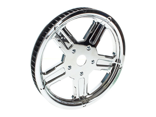 66 Tooth x 1in. wide Formula Pulley – Chrome