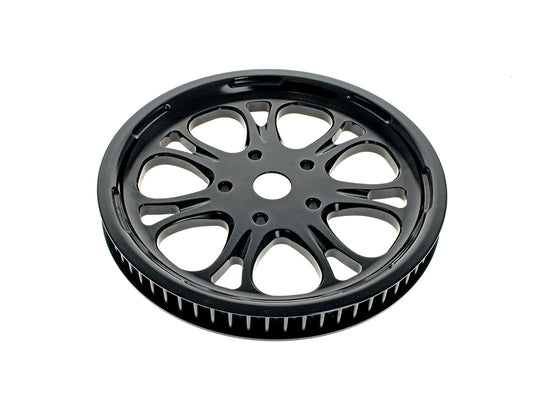 66 Tooth x 1in. Wide Paramount Pulley – Black Anodized.